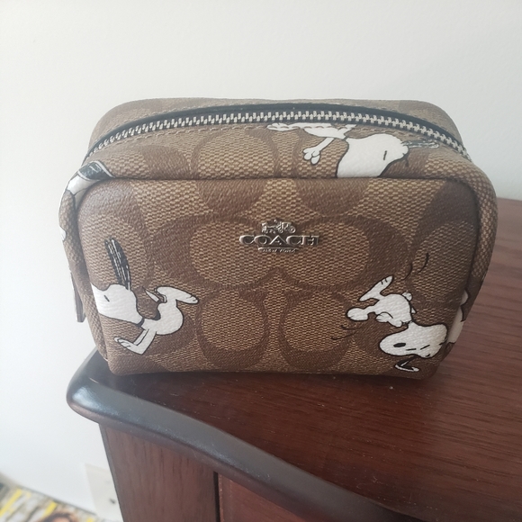 Coach Bags New With Tags Authentic Coach Snoopy Mini Cosmetic